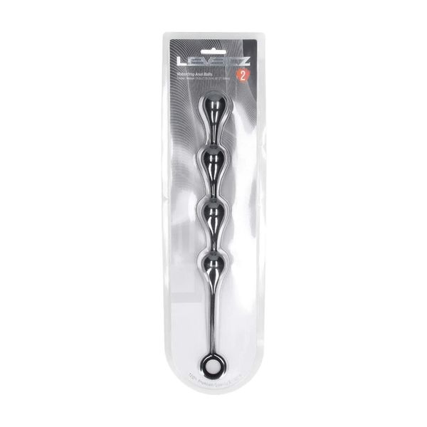 Waterdrop Silicone Anal Balls -M - 30Mm - Black zdjęcie 1