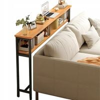 KONSOLA STOLIK LOFT ZA KANAPĘ REGAŁ BOCZNY PÓŁKA DO SALONU 102x20x80