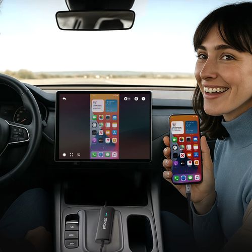 Bezprzewodowy adapter CarPlay Ottocast CA450-T Mirror Touch Display Port na Arena.pl