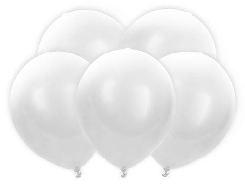 Balony Led 30cm, biały 5 szt na Arena.pl