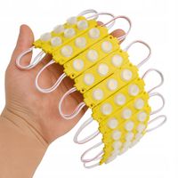 Moduł LED SMD 12V Punktowy IP67 Wodoodporny Żółty 3W Energooszczędny 20X