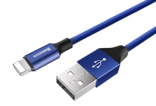 BASEUS USB lightning Długi kabel iPhone iPad 180cm - Niebieski na Arena.pl