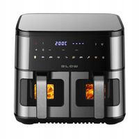 AIR FRYER DWUKOMOROWY FRYTKOWNICA BEZTŁUSZCZOWA XXL 9L 2 GRZAŁKI MOCNA 2600