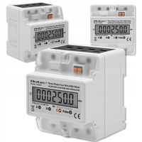 Licznik Miernik trójfazowy zużycia energii prądu 230V 4P 30(100)A LCD