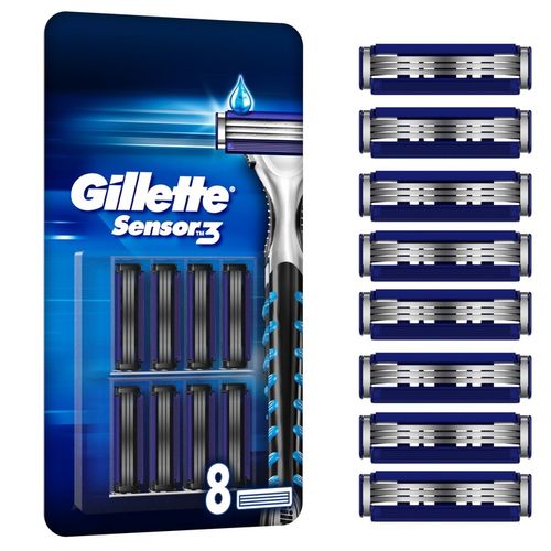 Gillette Blue 3 sensor wkłady ostrza 8 szt na Arena.pl
