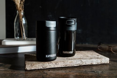 Termiczny kubek Kambukka Etna 300 ml – termos czarny, Snapclean, biuro na Arena.pl
