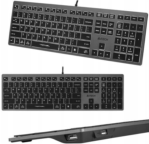 Klawiatura A4Tech FX60H (White Backlit) na Arena.pl