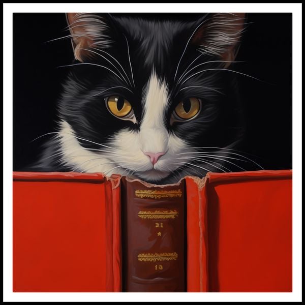 Plakat 90x90cm Koci Uczeń zdjęcie 3