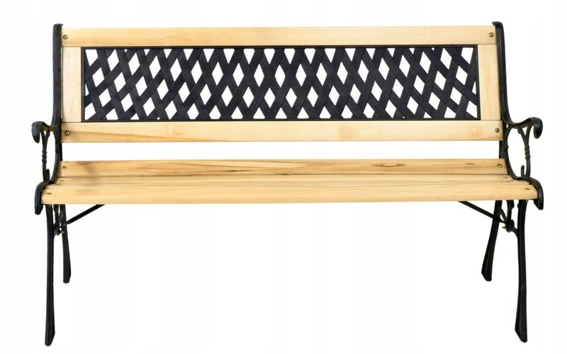 Ławka ogrodowa żeliwna KARO zdjęcie 5