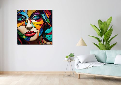 Obraz 90x90cm Spójrz Mi W Oczy na Arena.pl
