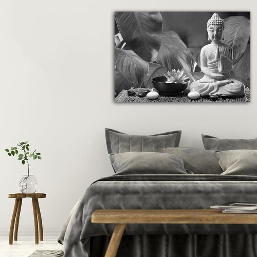 Deco Panel, Budda z lilią 3 90x60 na Arena.pl