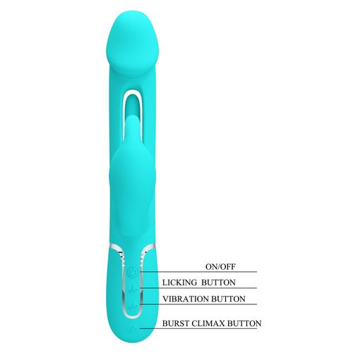 pretty love - kampas green, 7 vibration functions 4 licking settings na Arena.pl