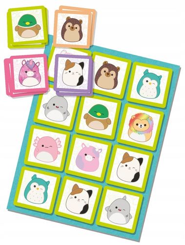 John Adams SQUISHMALLOWS Flipolo gra karciana na Arena.pl