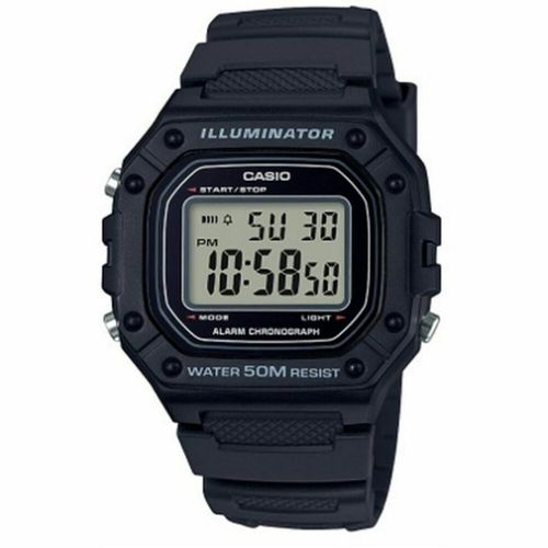Zegarek Męski Casio W-218H-1AVEF Czarny na Arena.pl