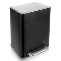 Kosz na Śmieci Odpady Metalowy z Pedałem Łazienkowy Kuchenny Biurowy 6L