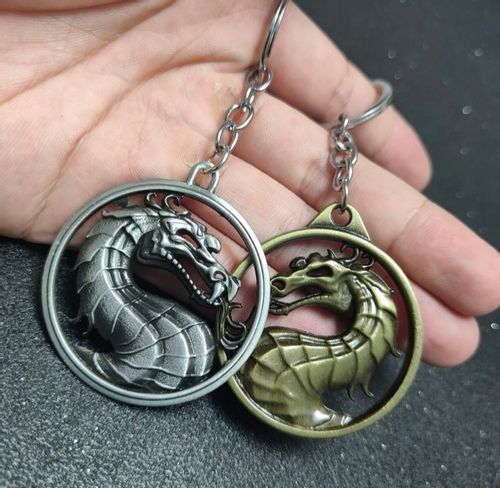 Breloczek Mortal Kombat Walka Sub-Zero Raiden Skorpion Turniej Sonya 3D War na Arena.pl