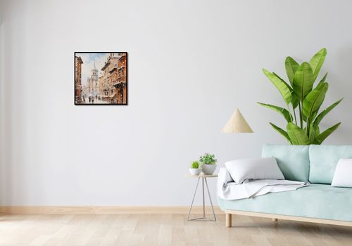 Plakat 50x50cm Urok Starych Miast na Arena.pl