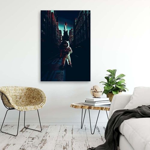Deco Panel, Astronauta w mieśćie 40x60 na Arena.pl
