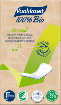 VUOKKOSET 100% BIO 26 szt. na Arena.pl