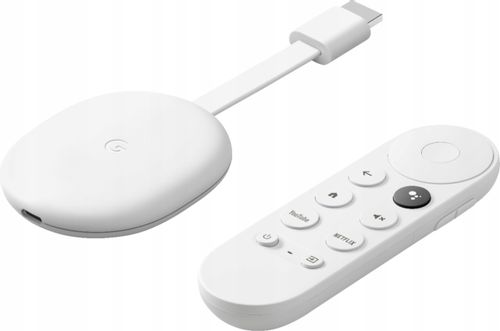 Odtwarzacz multimedialny SMART TV stick GOOGLE Chromecast 4K ANDROID na Arena.pl
