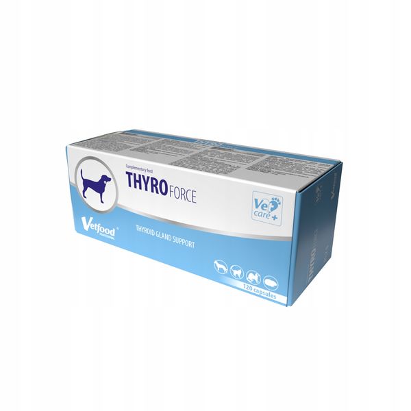 VetFood THYROFORCE 60 kapsułek - 3 BLISTRY zdjęcie 1