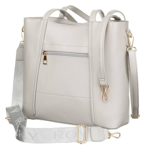 pojemna torba damska 2w1 ze skóry ekologicznej - rovicky na Arena.pl