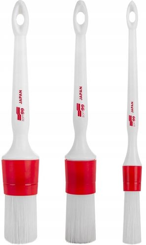 Soft99 Exterior Zestaw 3 pędzelków Syntetycznych na Arena.pl