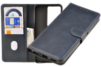 Etui portfel Wallet do Realme C71 / P3 Lite granatowy