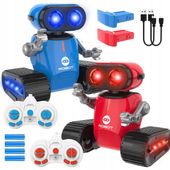 Zdalnie sterowane roboty LED Tańczące 2szt dla dzieci