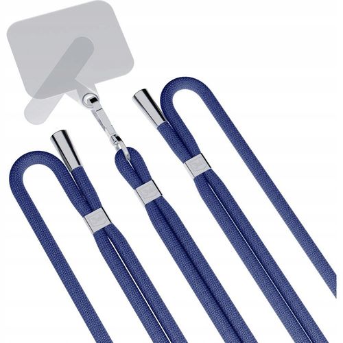 Accessories Dark Blue (silver) - 3mk EasyClip Smycz do telefonu regulowana na Arena.pl