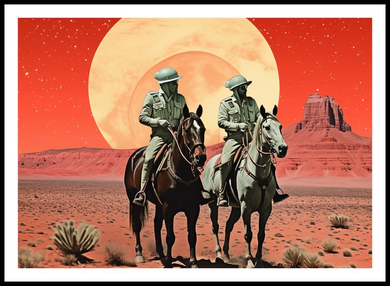 Plakat 84x59,5cm Patrol Kosmiczny zdjęcie 3
