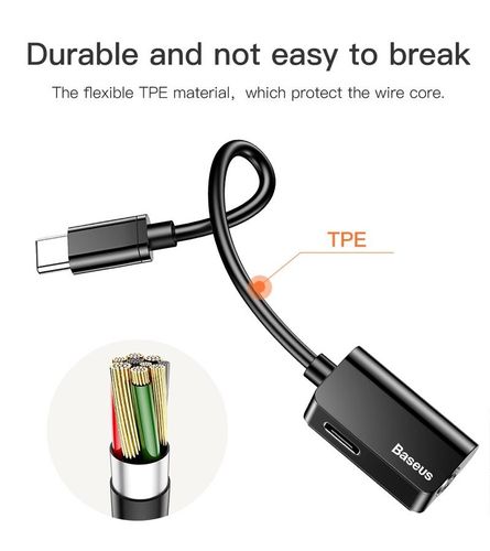 ADAPTER BASEUS USB TYPE-C DO USB TYPE-C + JACK na Arena.pl