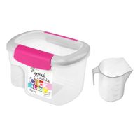 POJEMNIK DO ŻYWNOŚCI Z MIARKĄ CLICK & LOCK 1560 ML