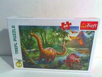 PUZZLE 60 Wedrowka dinozaurow / Trefl 17319