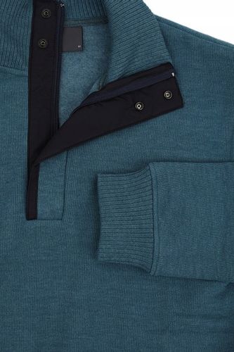 Sweter męski morski Sebi Rozmiar - 4XL na Arena.pl