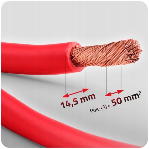 MOCNE Kable przewody rozruchowe GRUBE długie 6m 1500A Humberg na Arena.pl