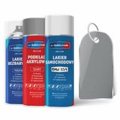 lakier samochodowy w sprayu zestaw naprawczy bmw 354 titansilber