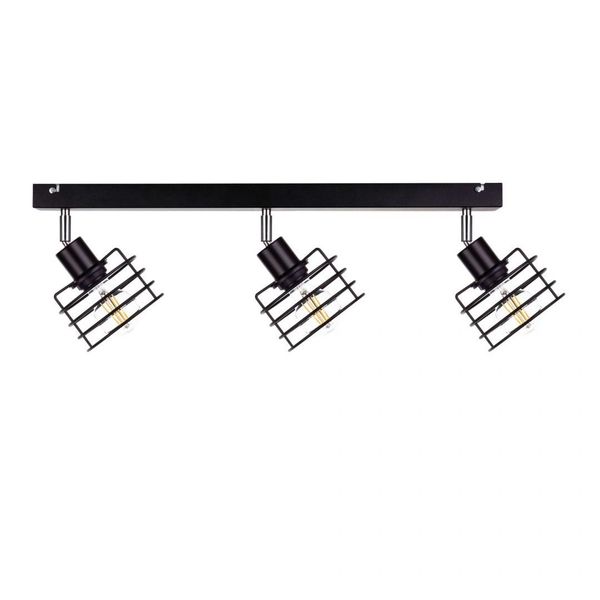 Spot 3xE27 VIVA BLACK zdjęcie 1
