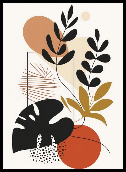 Plakat 40x55cm Zawisły Liść zdjęcie 2
