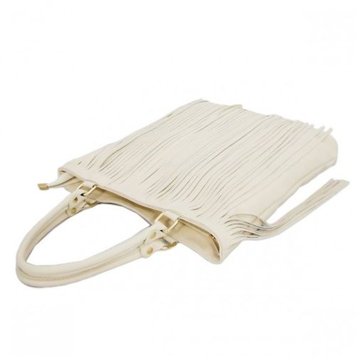 Borsa in Pelle Shopper Sofia Ecru na Arena.pl