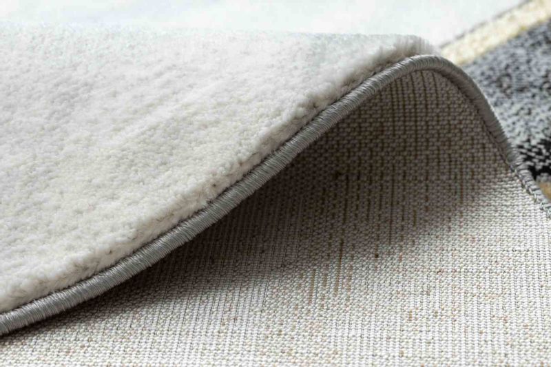 RUG/LU/ESTEMA/MARBLE3/BLACK+GOLD/R160 zdjęcie 6