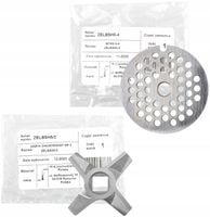 Nożyk dwustronny Zelmer nr 5 do maszynki mielenia+ Sitko nr 5 fi 4 ORYGINAŁ