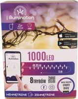lampki 1000led świąteczne sterowane telefonem