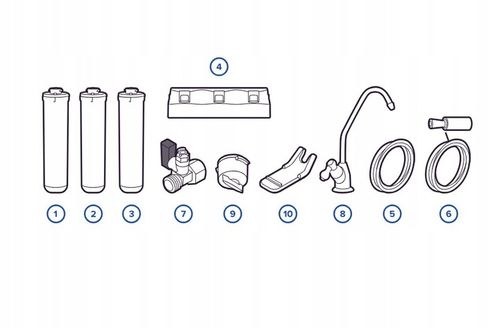 Filtr podzlewowy do kuchni, filtr wody pod zlew Aquaphor Kryształ A na Arena.pl