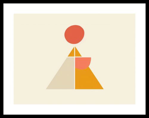 Plakat 40x30cm Piramida Równowagi na Arena.pl