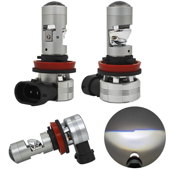 żarówki LED H11 12-24V CANBUS, do lamp z USA, linia odcięcia 2 szt. zdjęcie 10