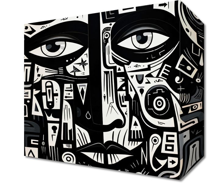 Obraz 20x20cm Labirynt Myśli zdjęcie 1