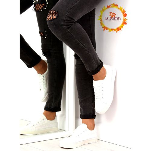 Trampki opalizujące białe BL142 white r.38 na Arena.pl