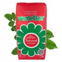 Yerba Mate Verdeflor Tradicional Con Palo Elaborada 1kg 1000g