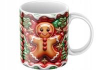 Świąteczny Kubek 3D - Na Prezent - NOWOŚĆ - HIT - Bestseller - CIASTEK